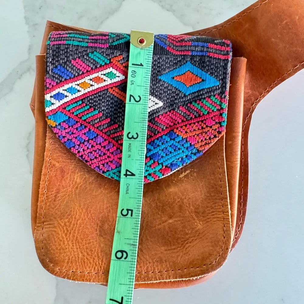 Nena & Co. Hip Satchel Belt Bag. Fanny pack. Leather, Unique. - Picture 8 of 10